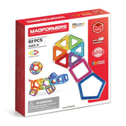 Magformers - Joc magnetic de construcție, set de 62 piese