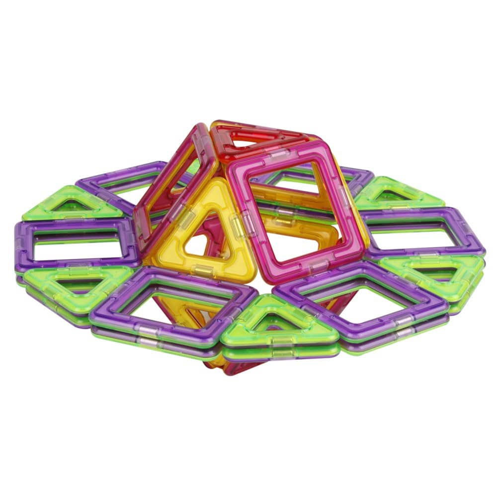 Magformers - Joc magnetic de construcție, set de 50 piese