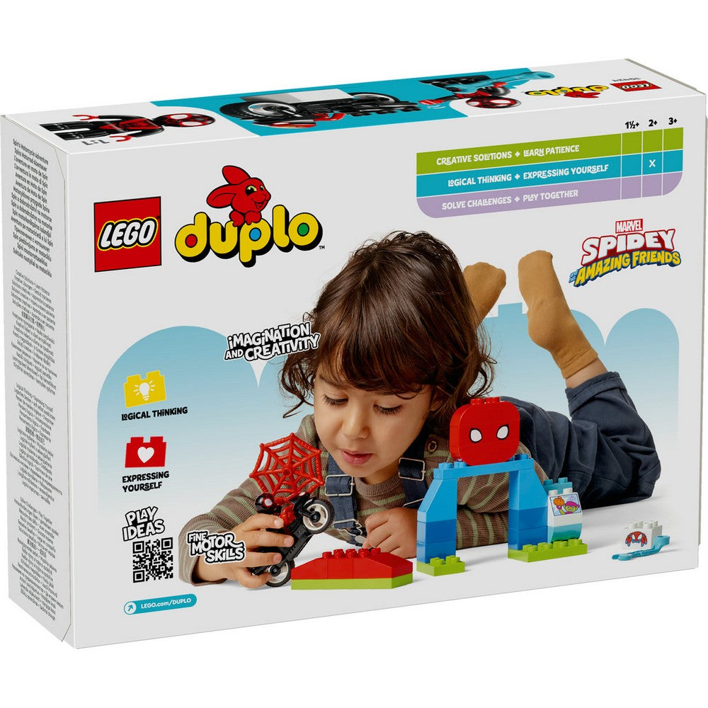 LEGO DUPLO Aventura pe motocicleta a lui Spin 10424