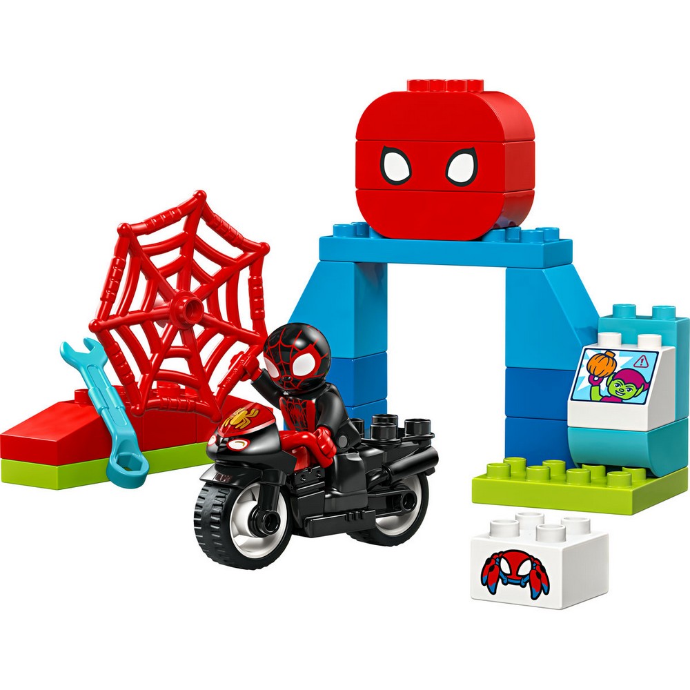 LEGO DUPLO Aventura pe motocicleta a lui Spin 10424