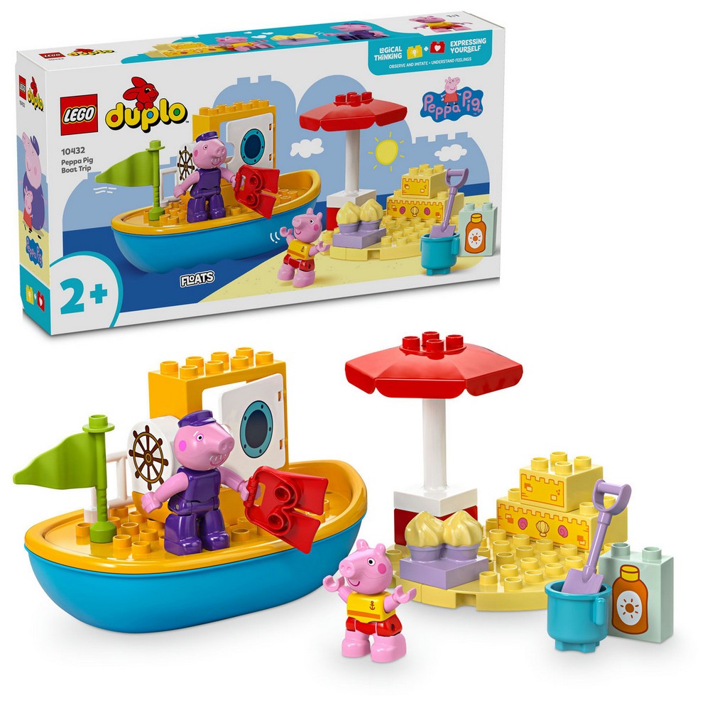 LEGO DUPLO Purcelusa Peppa si Excursia cu barca 10432