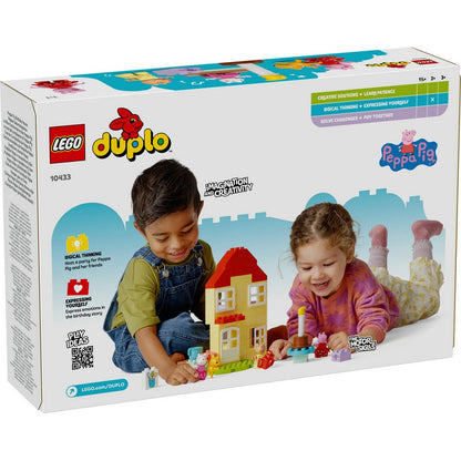 LEGO DUPLO Purcelusa Peppa si casa aniversara 10433 cutia spate