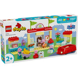 LEGO DUPLO Purcelusa Peppa si Supermarketul  10434, 70 piese