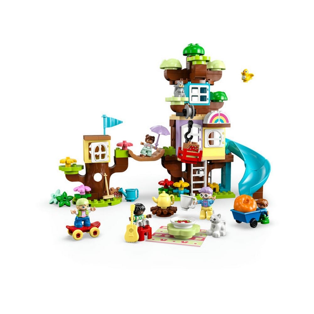 LEGO DUPLO -  Casa din copac 3 in 1 10993, 126 piese