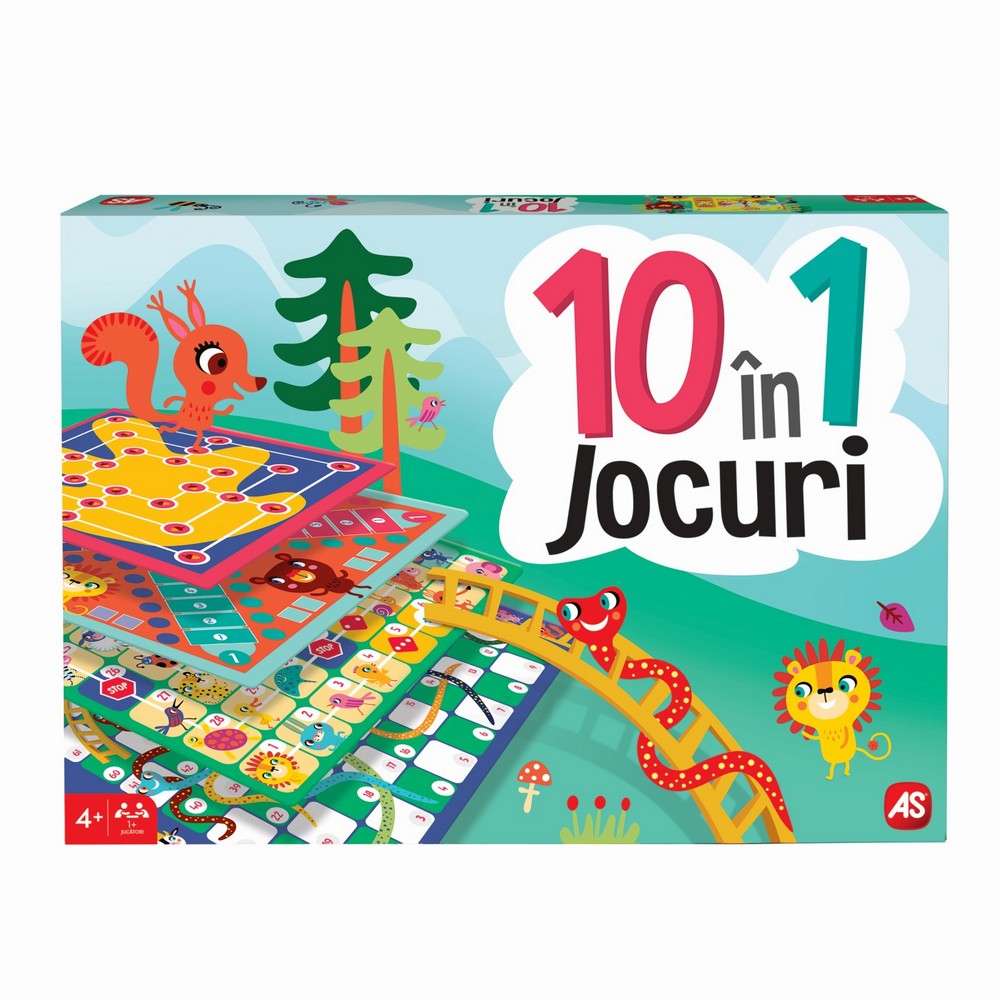 Set 10 Jocuri In 1 joc de societate în limba română