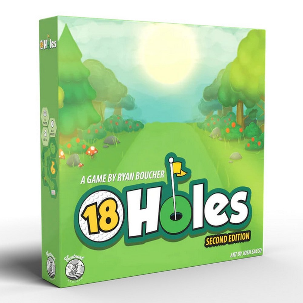 18 Holes 2nd Edition, cutia jocului