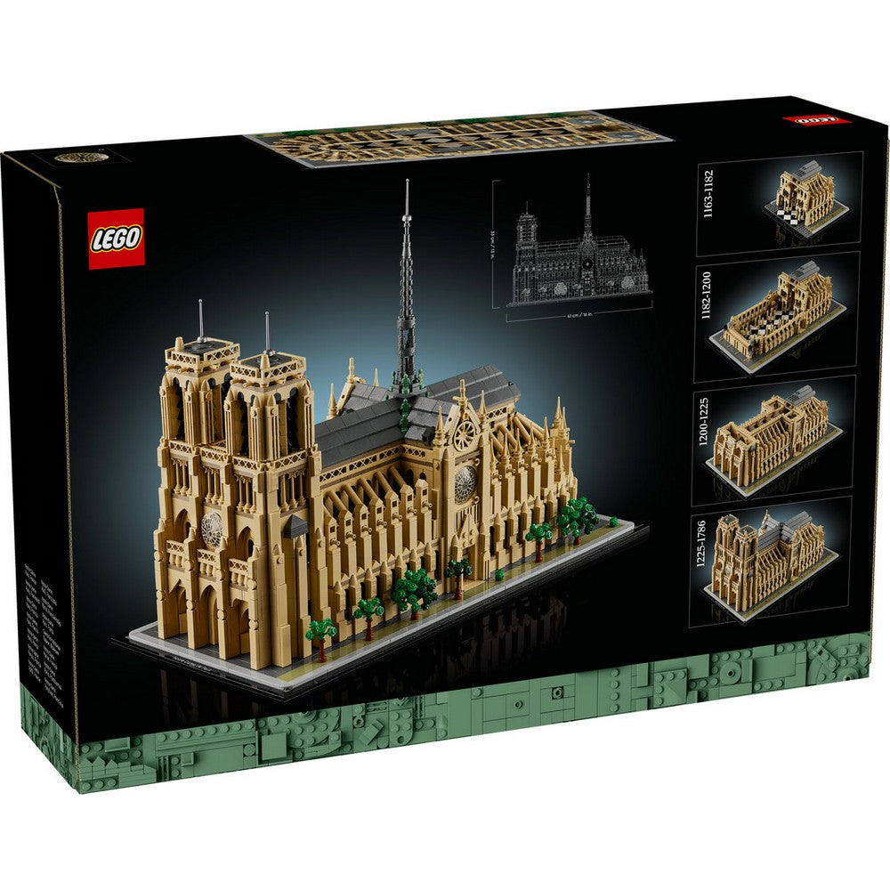 LEGO Architecture -  Notre-Dame de Paris 21061, 4383 piese