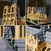 LEGO Architecture -  Notre-Dame de Paris 21061, 4383 piese