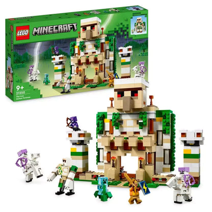 LEGO Minecraft Fortareata Golemul de fier 21250