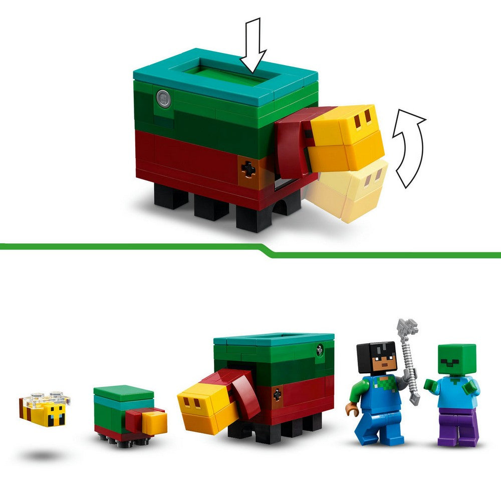 LEGO Minecraft Gradina cu ciresi înfloriti 21260 componenete