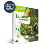 Răspundel Istețel: Lumea animalelor, carte interactivă în limba română