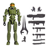 3D figură robot R13, tip Halo, verde inchis