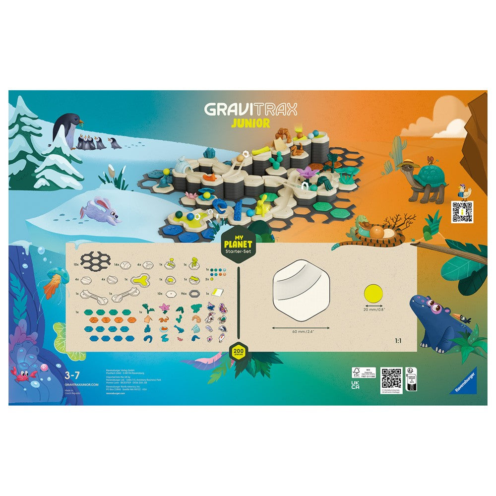 Gravitrax Junior My Planet - Set de construcție pistă cu bile