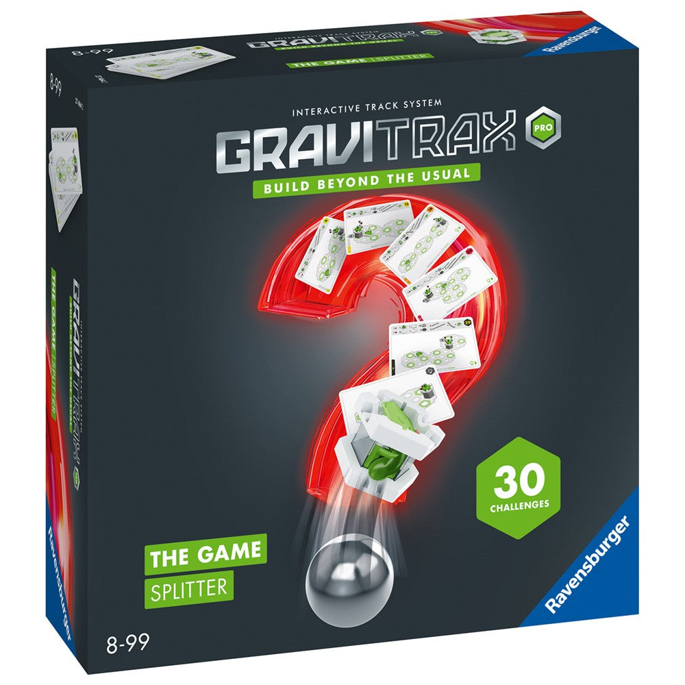 Gravitrax PRO - The Game Splitter - Set de construcție pistă cu bile, 30 provocări