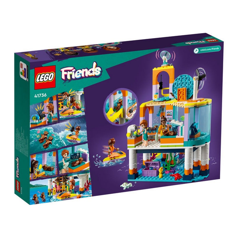 LEGO Friends -  Centru de salvare pe mare 41736, 376 piese