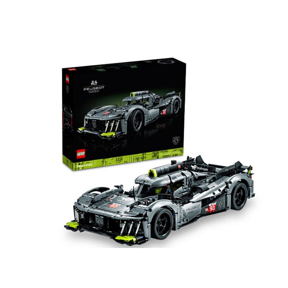 LEGO Technic -  Peugeot 9x8 24H Le Mans Hybrid Hypercar 42156, 1775 piese