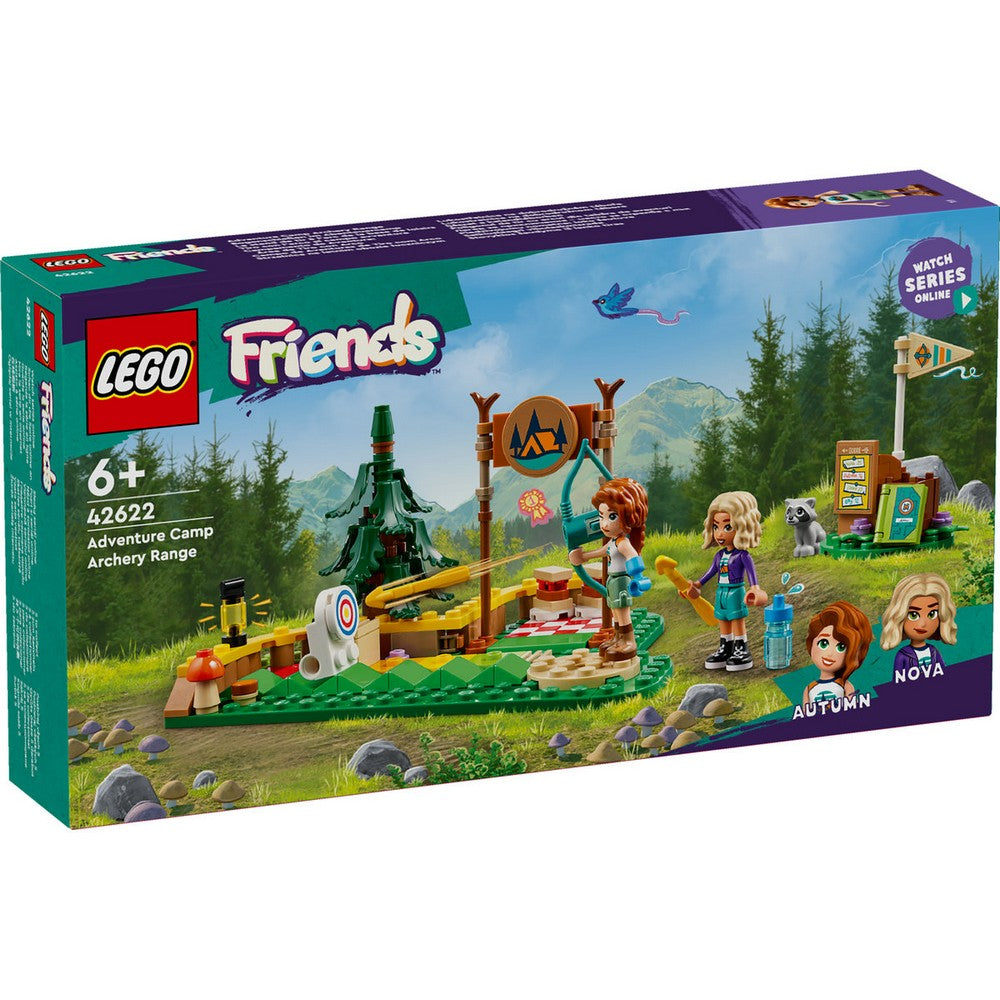 LEGO Friends Poligonul de tir cu arcul din tabăra de aventuri 42622 prefata cutie