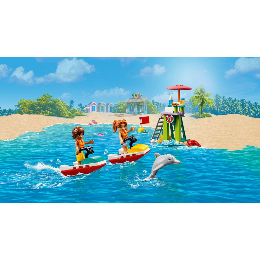 LEGO Friends Scuter acvatic pe litoral 42623 idei de joaca