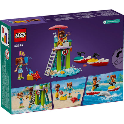 LEGO Friends Scuter acvatic pe litoral 42623 verso cutie