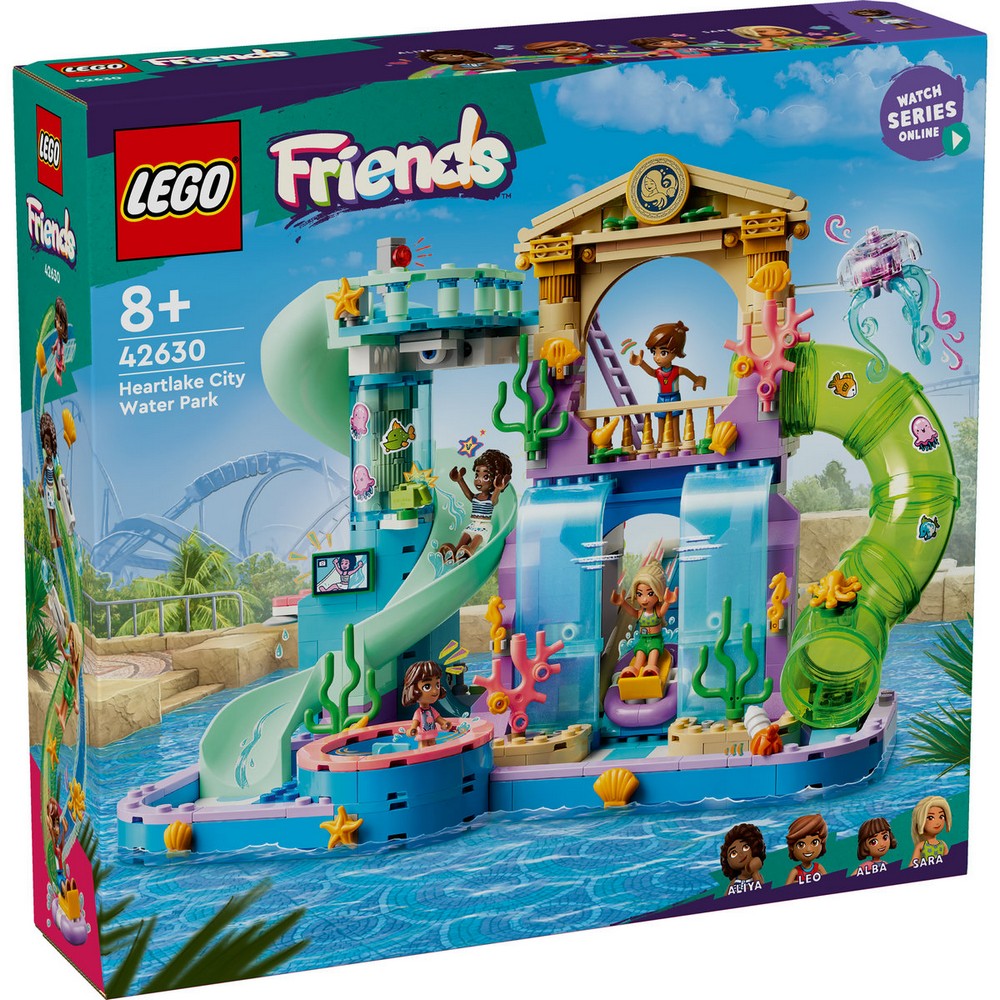 LEGO Friends Parc acvatic din orașul Heartlake 42630 prefata cutie