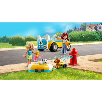 LEGO Friends Mașină pentru toaletarea câinilor 42635 idei de joaca