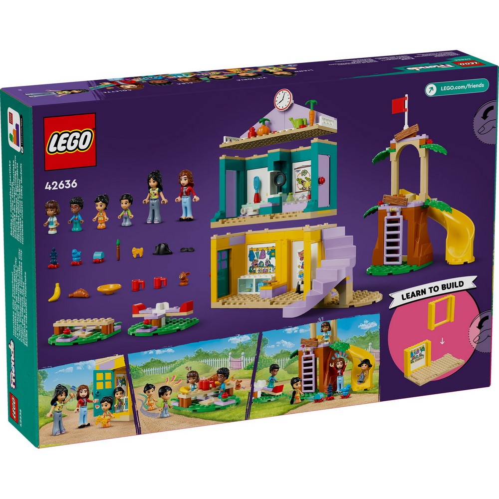 LEGO Friends Grădiniță din orașul Heartlake 42636 verso cutie