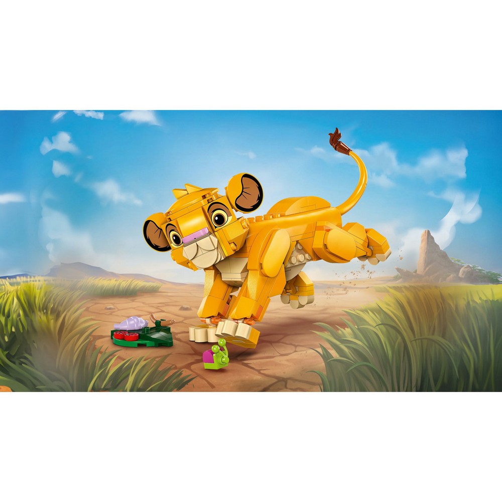 LEGO ǀ Disney Puiul Simba, Regele Leu - figurina Simba