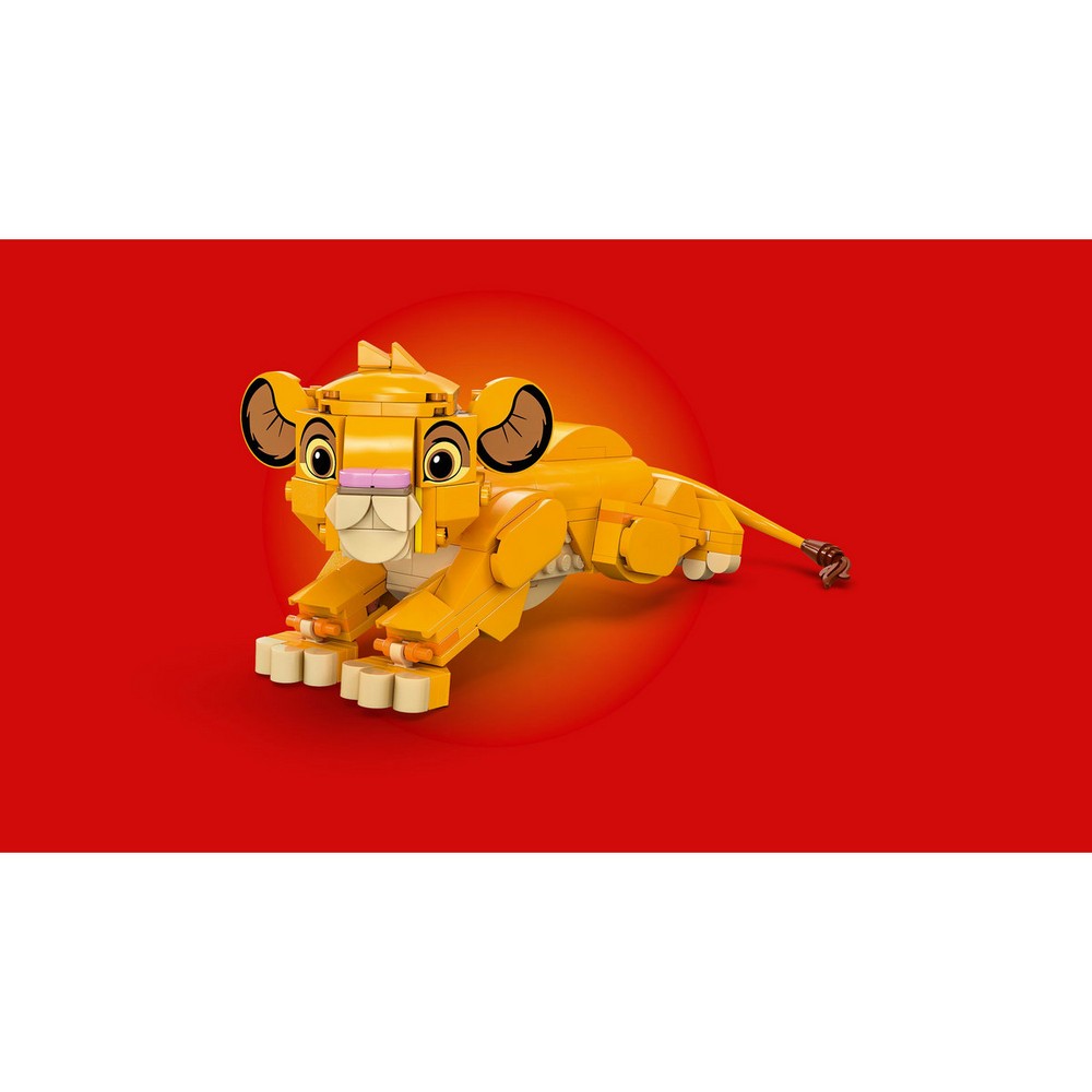 LEGO ǀ Disney Puiul Simba, Regele Leu - figurina Simba