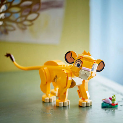 LEGO ǀ Disney Puiul Simba, Regele Leu - figurina Simba completa