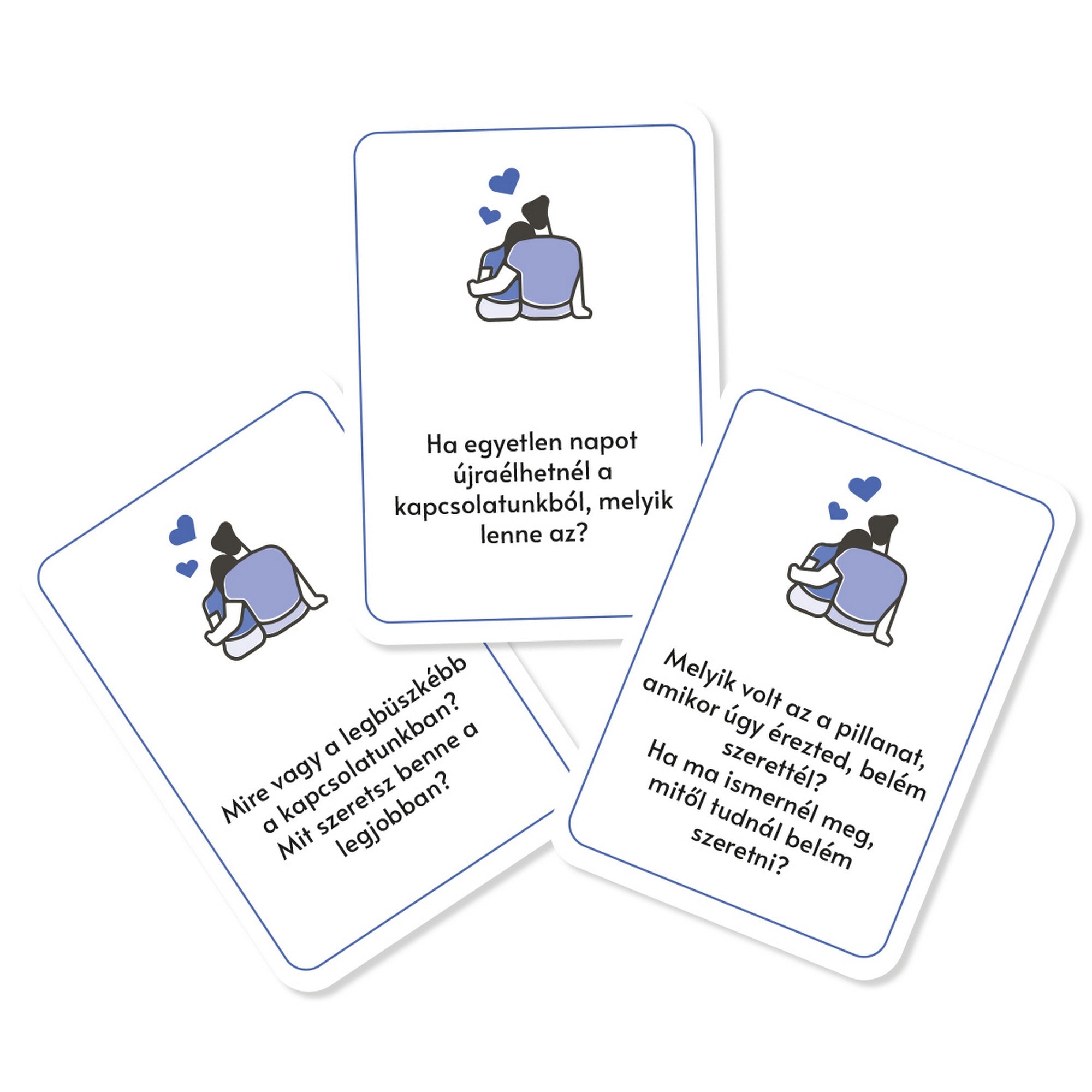 55 kérdés a párkapcsolat elmélyítéséhez beszélgetésindító kártyák példái kapcsolatépítő kérdésekkel párok számára.