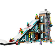 LEGO City -  Centru de ski si escalada 60366, 1045 piese