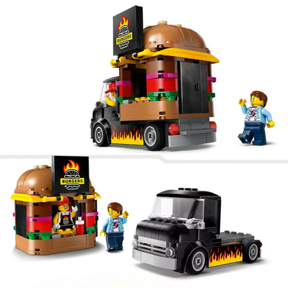 LEGO City Toneta cu burgeri 60404