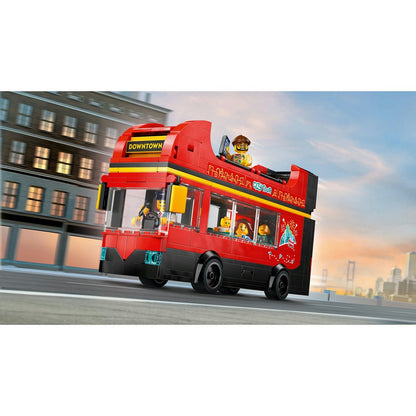 LEGO City Autobuz turistic roșu cu etaj 60407