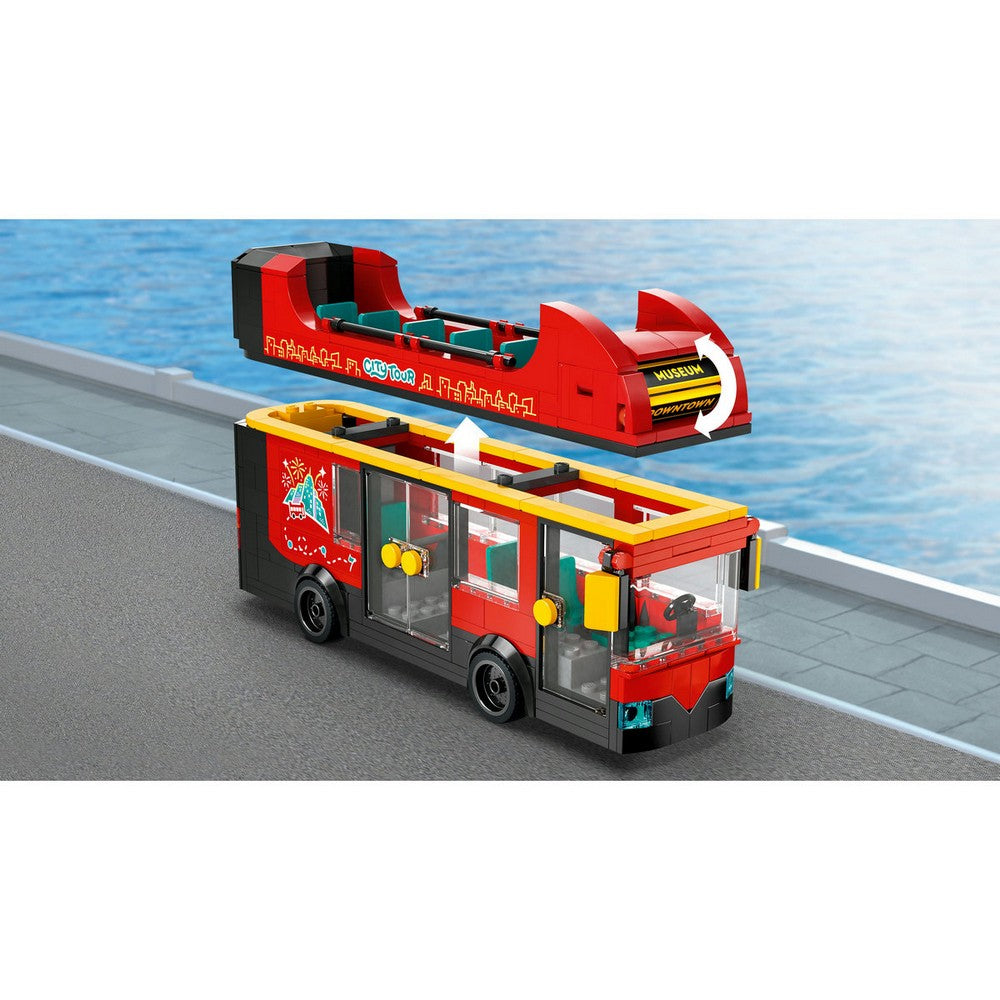 LEGO City Piros emeletes turistabusz 60407