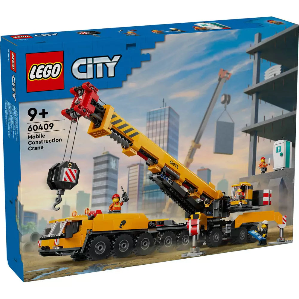 LEGO City Macara mobilă galbenă de construcții 60409