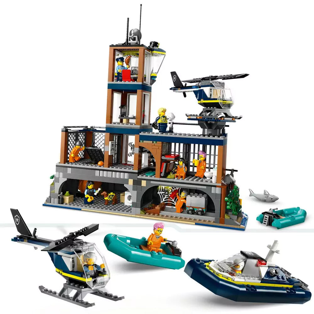 LEGO City -  Insula-inchisoare 60419, 980 piese