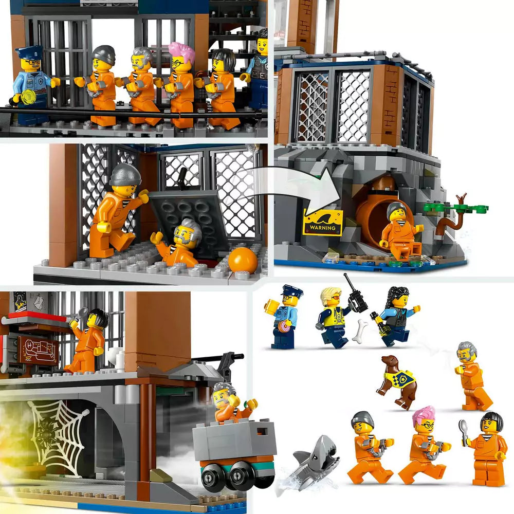 LEGO City -  Insula-inchisoare 60419, 980 piese