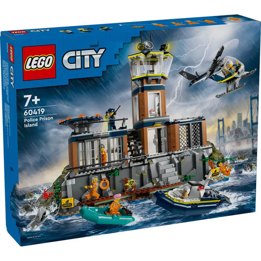 LEGO City Insula-inchisoare 60419 cutie