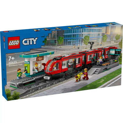 LEGO City Stație și tramvai în centrul orașului 60423