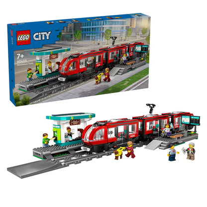 LEGO City Stație și tramvai în centrul orașului 60423