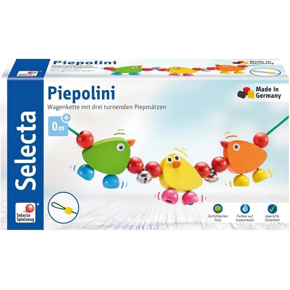 Selecta - Piepolini- lánc figurákkal babakocsira doboz fedolap