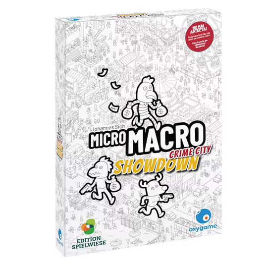 MicroMacro: Crime City: Showdown - Ediția în limba română cutia