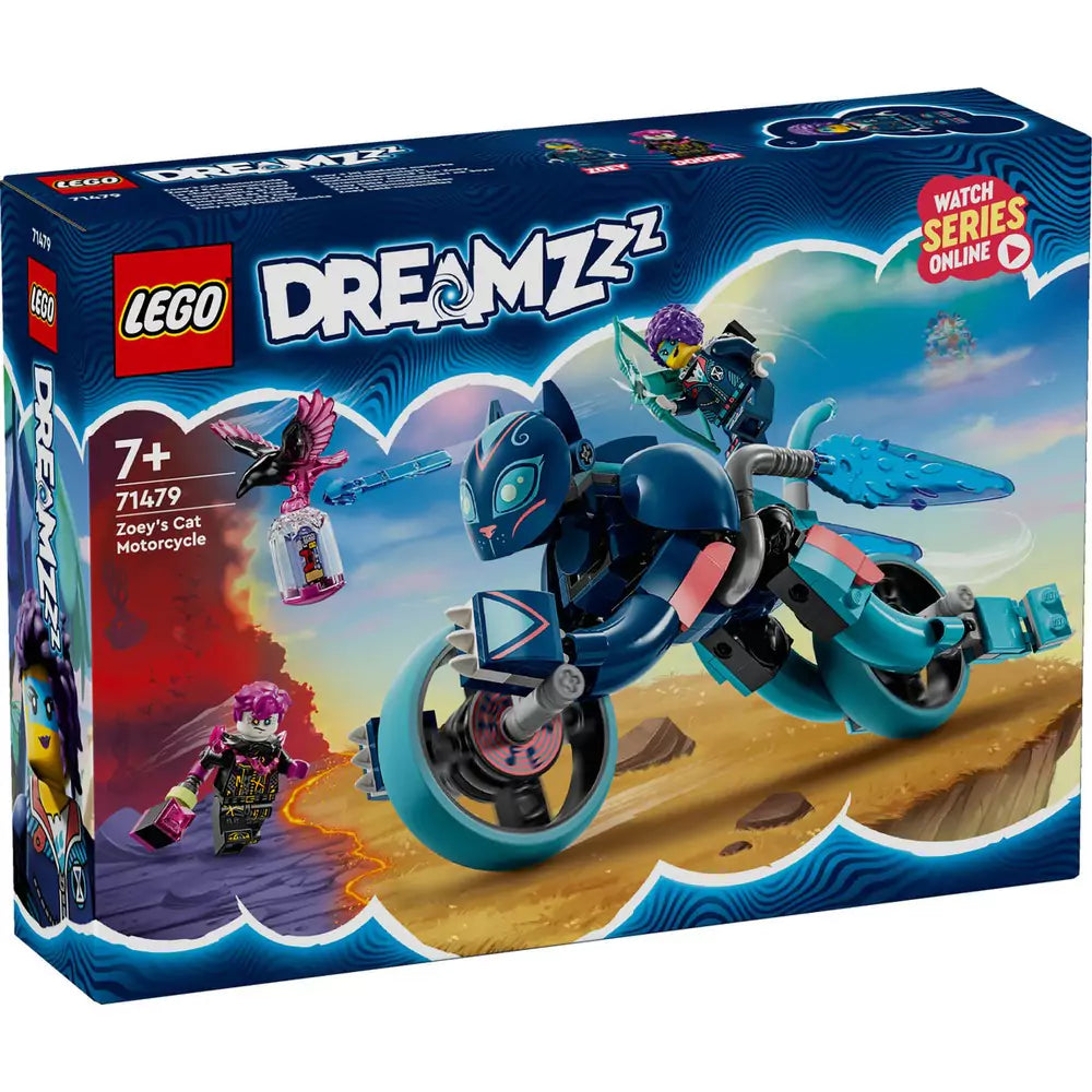 LEGO DREAMZzz Motocicleta-pisică a lui Zoey 71479