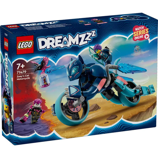 LEGO DREAMZzz Motocicleta-pisică a lui Zoey 71479