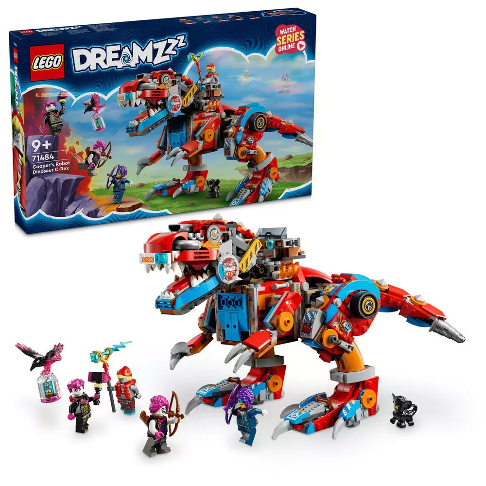 LEGO DREAMZzz Cooper C-Rex robotdinoszaurusza 71484