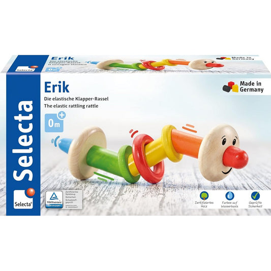Selecta - Erik - jucărie bebe din lemn prefata cutie