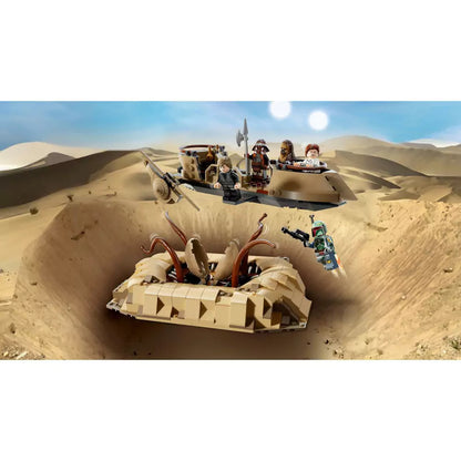 LEGO Star Wars Schif de deșert și Groapa lui Sarlacc 75396