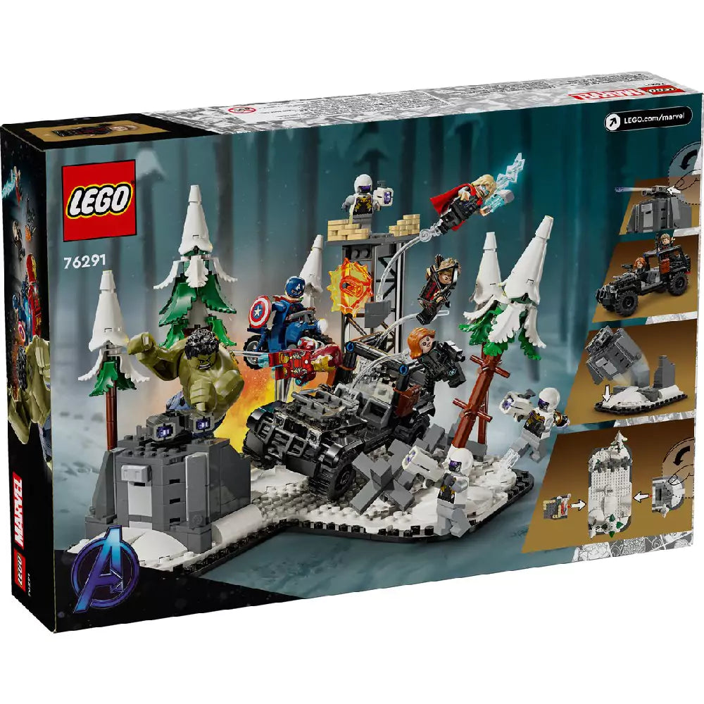 Lego 76291 spatele cutiei