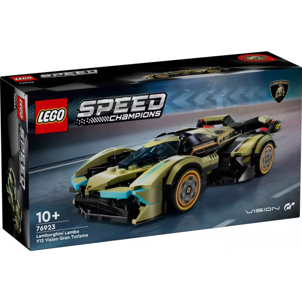 LEGO Speed Champions Supermașina Lamborghini Lambo V12 Vision GT 76923 cutia