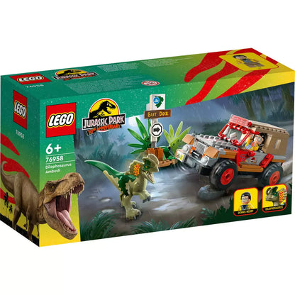 LEGO Jurassic World Ambuscadă asupra unui Dilophosaurus76958